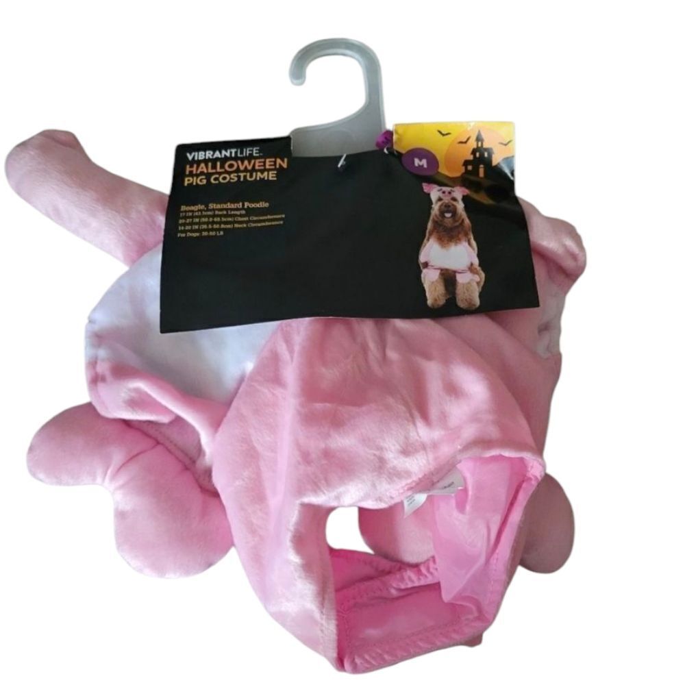 Vibrant Life Halloween Pig Dog Costume Size Medium NWT